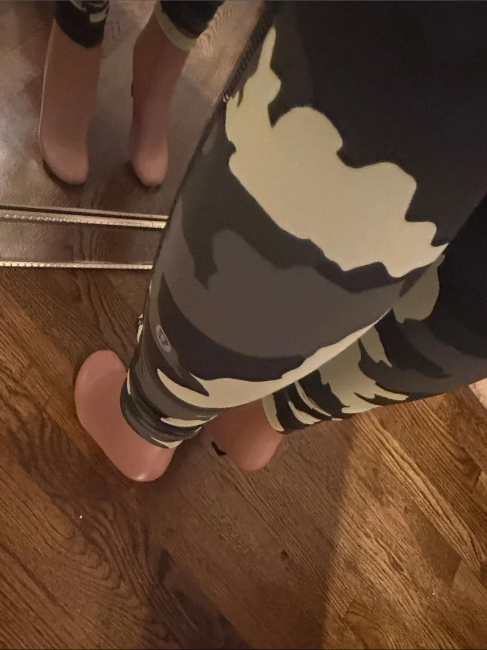 lululemon athletica Green Camo High-Waist Leggings